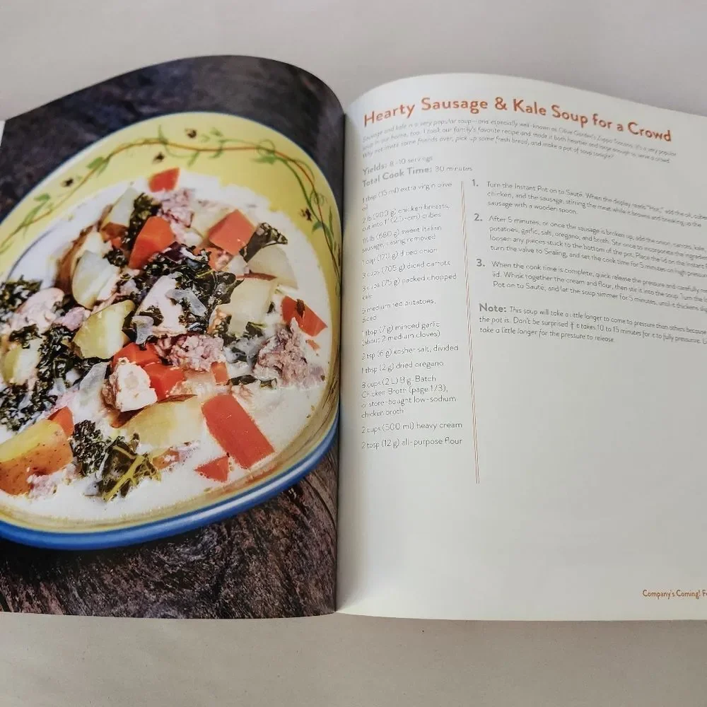 Family Meals from Scratch in Your Instant Pot Cookbook By Lisa Burns 192 Pages